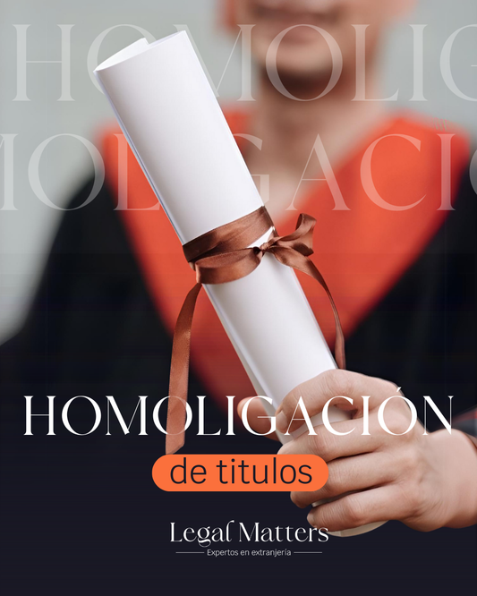 Homologación de títulos - Asesoría