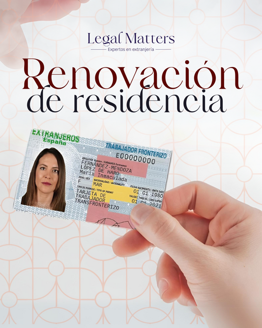 Renovación de residencia - Asesoría