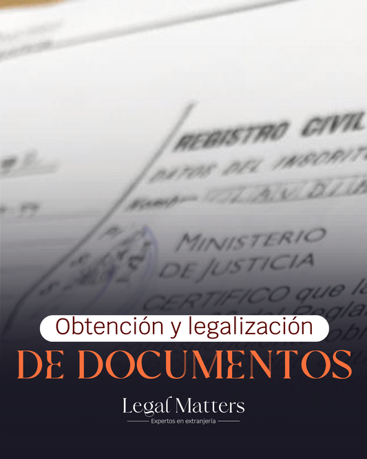 Obtención y legalización de documentos - Asesoría