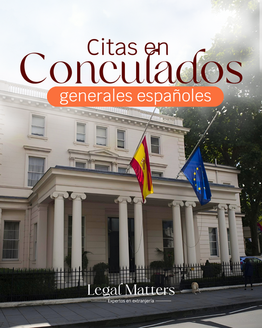 Citas en consulados generales españoles - Asesoría