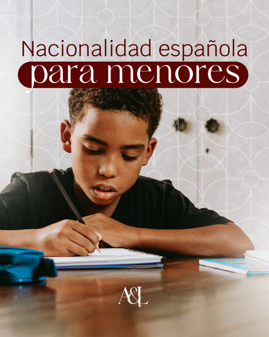 Nacionalidad española para menores - Asesoría
